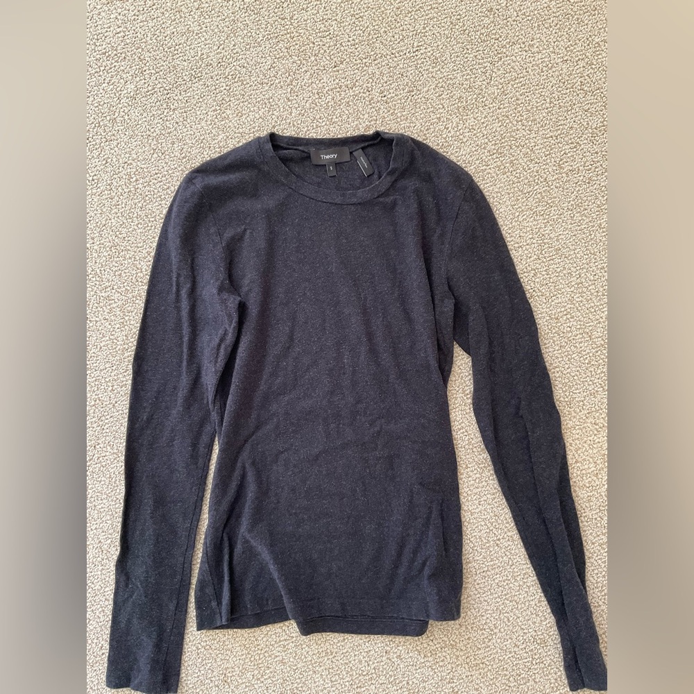 Theory Long Sleeve Gray